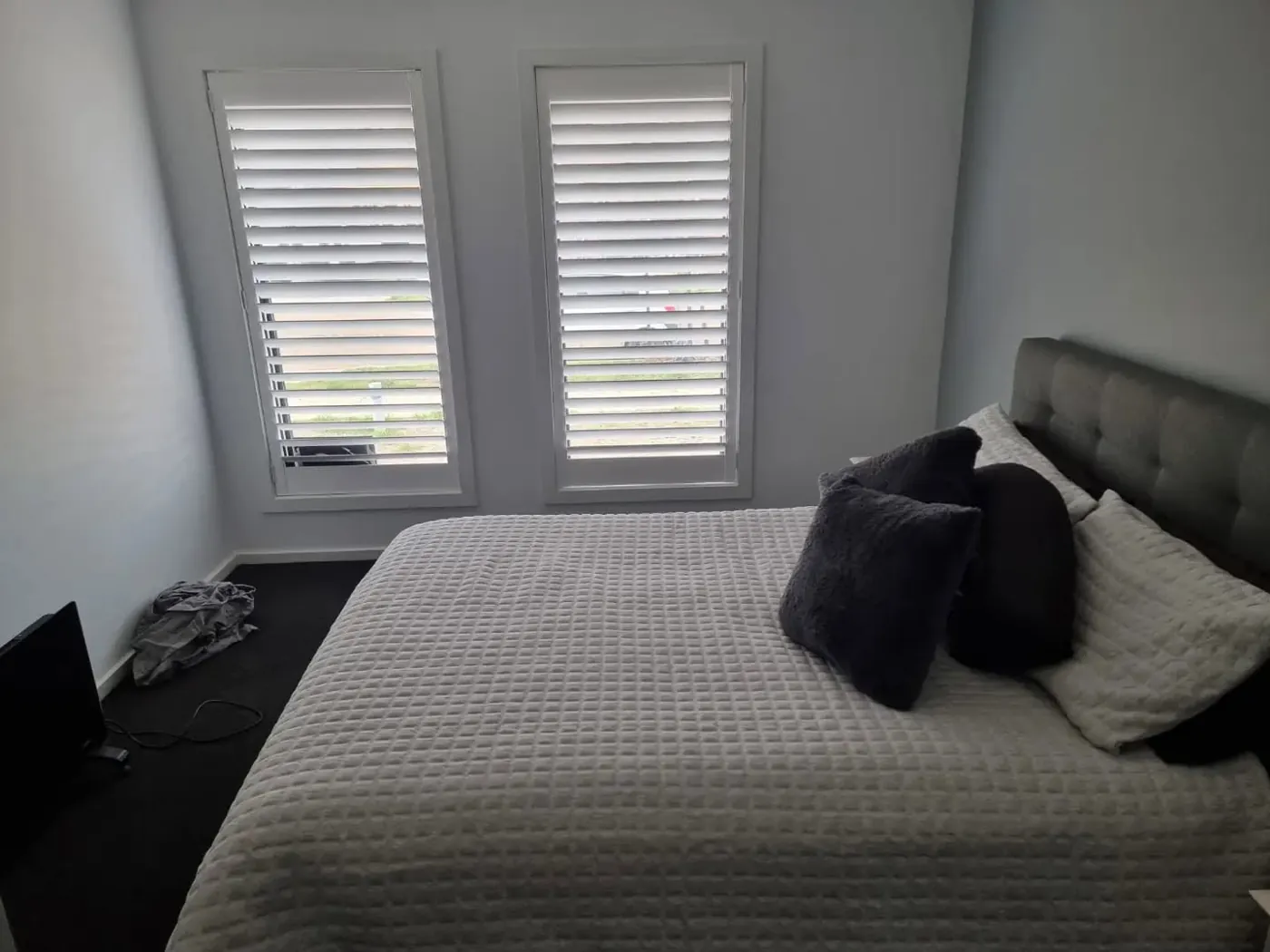 Plantation shutters installed in Highton by Bay City Blinds